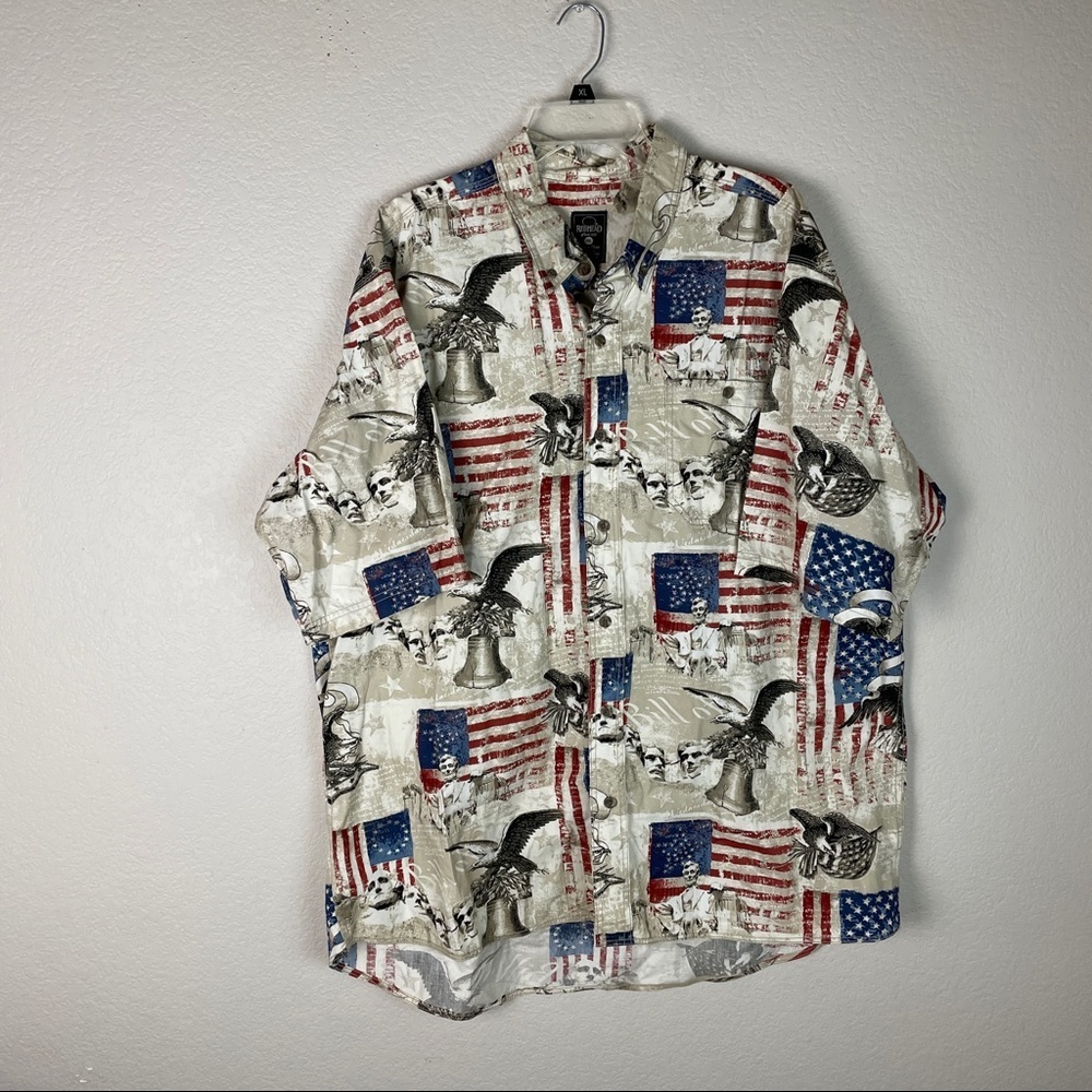 Redhead American Button Up Shirt Size XXL